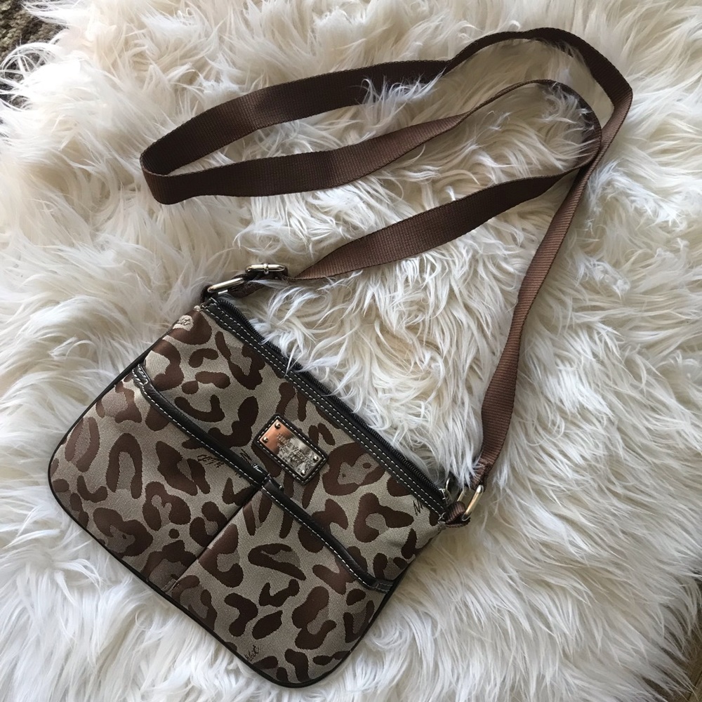 Nine West Crossbody Leopard Print Purse